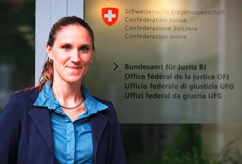 Ingrid Ryser, Sprecherin Bundesamt für Justiz